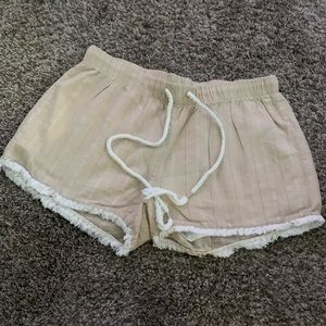 Tan shorts